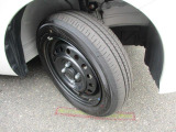 ショックに強い純正スチールホイール!【155/65R14】★タイヤの溝もまだまだ!くわしくはスタッフへ。