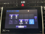 フルセグテレビ、DVD、CD、ブルートゥースオーディオなどが楽しめます。