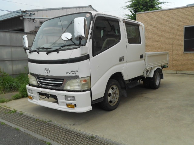 ダイナ 2.5 ダブルキャブ ロング フルジャストロー ディーゼル 4WD リヤWタイヤ