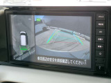 ナビ画面アラウンドビューモニター付、安心安全、全方向、上から見えます。運転が苦手な方安心です。