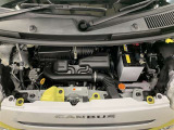 エンジンルームもピカピカ洗浄済み。