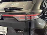 視認性がいいテールランプ。後続車にも存在をアピール。
