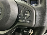 クルーズコントロールを装備しています。高速道路などで一定の速度で走ってくれるので運転が楽ですよ!速度を設定できますので、スピードの出しすぎにも注意できます。
