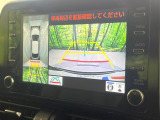 【パノラミックビューモニター】専用のカメラにより、上から見下ろしたような視点で360度クルマの周囲を確認することができます☆死角部分も確認しやすく、狭い場所での切り返しや駐車もスムーズに行えます。