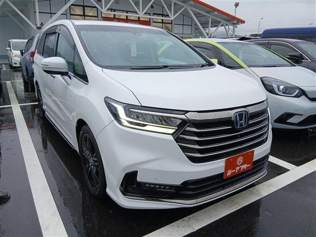 オデッセイ 2.0 e:HEV アブソルート EX 純正10インチナビ フルセグ 全周囲カメラ