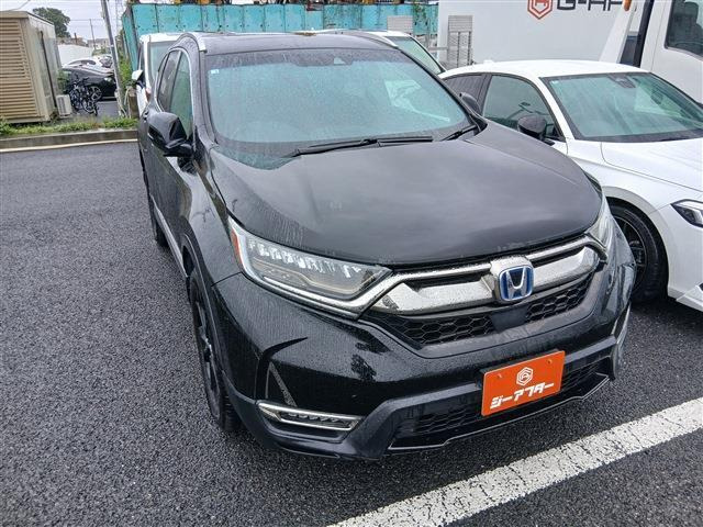 CR-V 2.0 e:HEV EX ブラック エディション 4WD 禁煙車 サンルーフ 純正ナビ フルセグTV