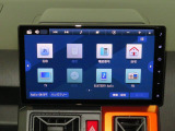 10型スタイリッシュメモリーナビゲーション付きです。7型の約2倍の大画面です。バックカメラも付いて車庫入れ・駐車も安心です。Bluetooth対応機器を登録して快適空間を実現できます。