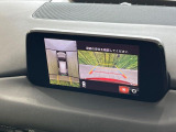 【360&deg;ビューモニター】専用のカメラにより、上から見下ろしたような視点で360度クルマの周囲を確認することができます☆死角部分も確認しやすく、狭い場所での切り返しや駐車もスムーズに行えます。