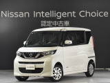 令和2年式 ルークス X 4WD です。ボディカラーはホワイトパールです。