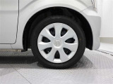 純正ホイール装着車。(155/65R14)