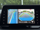 ナビのOPTボタンを二回押すことで運転席からの死角もカバーできます