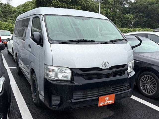 ハイエース 2.7 DX ロング ミドルルーフ 後席モニター 社外ナビ フルセグTV