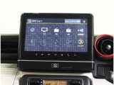 お出かけの強い味方☆フルセグナビ搭載! AV機能:AM/FMラジオ・TV・CD・DVD・Bluetooth・USB