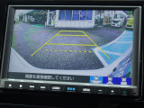 ★バックモニター搭載★ バック時目視しにくいクルマの周囲をカメラで映し出し、安全・安心駐車をサポート♪バックの苦手な方も後ろがハッキリ見えるので安心です☆