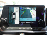 360度アラウンドビューモニター&バックカメラで駐車が苦手な方でも安心です♪