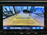 【バックカメラ(3モード)】視点を切り替えて後方を確認でき、駐車や車庫入れも安心です。