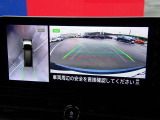 上からの視点で狭い駐車場への駐車などに役立つアラウンドビューモニターです♪
