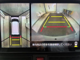 パノラマモニター付き。駐車が苦手な方でも安心。バックはもちろん、パノラマモニターでサイドも確認!