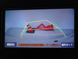 バックガイドモニターを装備しています、車庫入れもラクラクです。