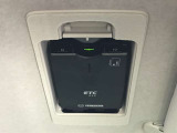 運転席のバイザー裏にはスマートインETC付きです♪