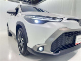 フォグランプ装着車です。暗い夜道の車両前方を明るく照らします
