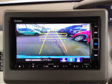 後方確認はバックカメラにお任せ♪後退時に便利で、駐車が楽になります♪