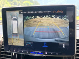 【パノラミックビューモニター】専用のカメラにより、上から見下ろしたような視点で360度クルマの周囲を確認することができます☆死角部分も確認しやすく、狭い場所での切り返しや駐車もスムーズに行えます。