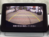 うれしいバックモニター付!後退時の不安感によるストレスから開放してくれます。