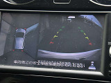 バックビューモニターが付いていますので、車庫入れや後方の安全確認にも便利です。