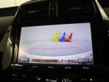 ガイドラインも表示されるバックカメラが付いているので、車庫入れが苦手という方も安心です♪