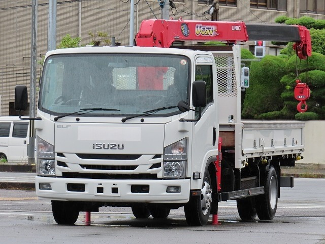 エルフ  3.25t 超ロング 4段ラジコンフックイン