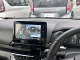 上空から見下ろしたような表示で車両感覚のつかみやすい『アラウンドビューモニター』に移動物検知警報(MOD)があり更に安心です。