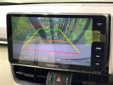 【バックカメラ】駐車時に後方がリアルタイム映像で確認できます。大型商業施設や立体駐車場での駐車時や、夜間のバック時に大活躍!運転スキルに関わらず、今や必須となった装備のひとつです!
