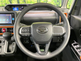 【ステアリングスイッチ】運転中、前方から目線をそらすことなく、オーディオ等の操作が可能な便利機能!安心&快適なドライブを演出してくれます♪