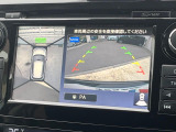 【アラウンドビューモニター】専用のカメラにより、上から見下ろしたような視点で360度クルマの周囲を確認することができます☆死角部分も確認しやすく、狭い場所での切り返しや駐車もスムーズに行えます。