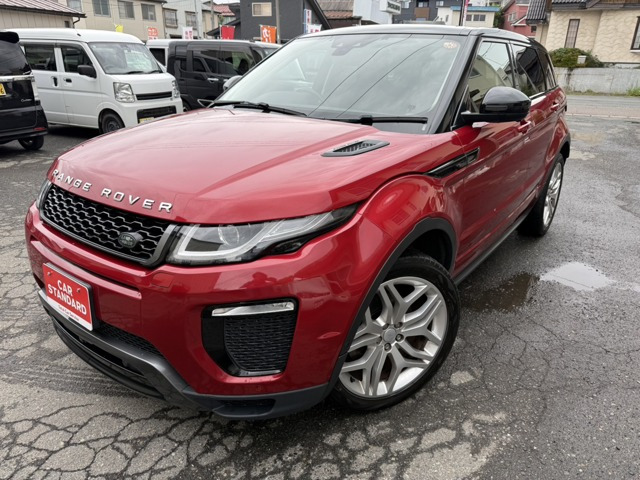 レンジローバーイヴォーク HSE ダイナミック 4WD 黒革シート/大型ガラスルーフ/純正...