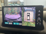 【マルチビューカメラシステム】専用のカメラにより、上から見下ろしたような視点で360度クルマの周囲を確認することができます☆死角部分も確認しやすく、狭い場所での切り返しや駐車もスムーズに行えます。