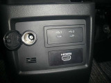 USBとHDMI端子が装備しています。