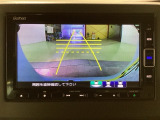 バックをするとき自動でリアの様子が映る『リアカメラ』付き! 画面で確認しながらバックが出来るので駐車の時も安心です。