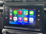 ●Apple Car Play:スマホとの有線接続で、ナビ・オーディオ再生などスマホのアプリ機能が画面でも使える便利機能です!