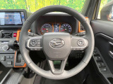 【ステアリングスイッチ】運転中、前方から目線をそらすことなく、オーディオ等の操作が可能な便利機能!安心&快適なドライブを演出してくれます♪
