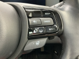 アクセルから足を離しても設定したスピードを保ち走行し、高速道路での疲労軽減に役立つクルーズコントロール、暖房が効くまでの間に手のひらをじんわり暖めてくれるステアリングヒーター付きです!