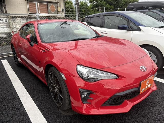 86 2.0 GT リミテッド 禁煙車 茶黒ハーフレザーシート AT