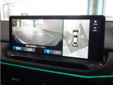 ◆フロントブラインドビュー◆車両前方に搭載したカメラで表示!発進時の安全確認にとても役立ちます。