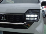LEDヘッドライト搭載でしっかり明るく照らしてくれるので、夜間走行や不慣れな道でも安心です。