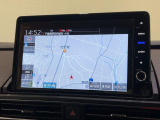 【メーカーオプションナビ】工場で装着する(機種専用ナビ)内装と一体感があります!ナビ、オーディオ機能も充実です!