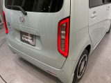 視認性がいいテールランプ。後続車にも存在をアピール。