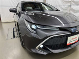 LEDヘッドライトです。デザイン性がよくとても明るいので、夜間の走行や悪天候でも安心です。しかも長寿命!