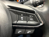 【マツダ・レーダークルーズコントロール】高速道路での長距離走行が楽に!自動で速度を保つクルーズコントロールが、衝突軽減システムと連携し、前方の車両を感知して車間を保つように速度調節してくれます!!