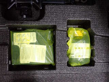 パンク修理キット装備